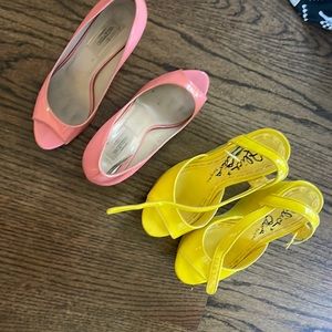 Valentino kitten heels. Bubble gum pink